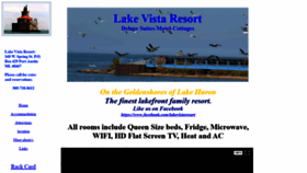 What Lakevistaresort.com website looked like in 2019 (4 years ago)