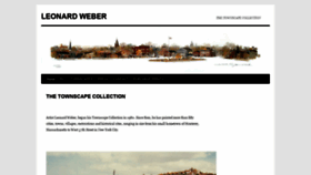 What Leonardweber.net website looked like in 2019 (4 years ago)