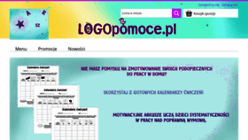 What Logopomoce.pl website looked like in 2019 (4 years ago)
