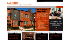 What Lakesideapartmentspu.com website looked like in 2019 (4 years ago)