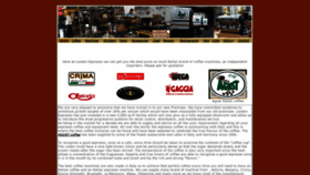 What Londonespresso.com website looked like in 2019 (4 years ago)