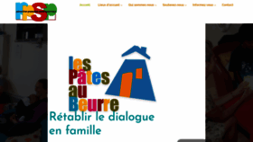 What Lespatesaubeurre.fr website looked like in 2019 (4 years ago)