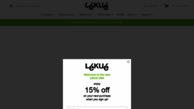 What Lekueusa.com website looked like in 2019 (4 years ago)