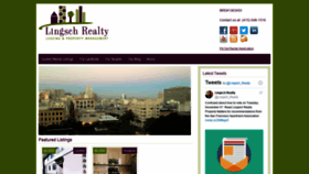 What Lingschrealty.com website looked like in 2019 (4 years ago)