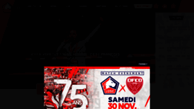 What Losc.fr website looked like in 2019 (4 years ago)