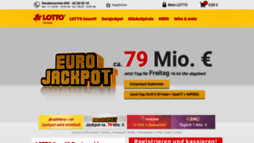 What Lotto-hh.de website looked like in 2019 (4 years ago)