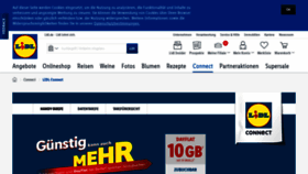 What Lidl-connect.de website looked like in 2019 (4 years ago)