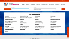 What Lkojobs.com website looked like in 2019 (4 years ago)