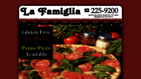 What Lafampizza.com website looked like in 2019 (4 years ago)