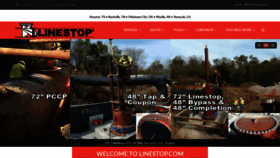 What Linestop.com website looked like in 2019 (4 years ago)