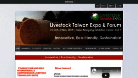 What Livestocktaiwan.com website looked like in 2019 (4 years ago)
