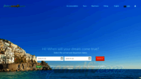 What Livingamalfi.com website looked like in 2019 (4 years ago)