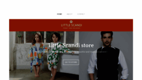 What Littlescandi.com website looked like in 2019 (4 years ago)