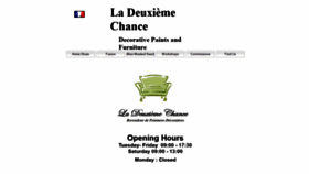 What Ladeuxiemechance.com website looked like in 2019 (5 years ago)