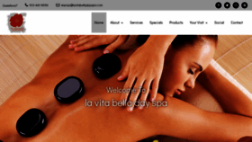 What Lavitabelladayspa.com website looked like in 2019 (4 years ago)