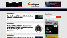 What Lawctopus.com website looked like in 2019 (4 years ago)