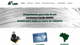 What Laudarames.com.br website looked like in 2019 (4 years ago)