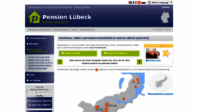 What Luebeck-pension.de website looked like in 2019 (4 years ago)