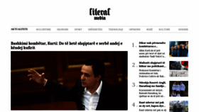 What Literal.media website looked like in 2019 (4 years ago)