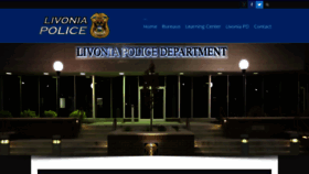 What Livoniapd.com website looked like in 2019 (4 years ago)