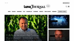 What Lunajournal.biz website looked like in 2019 (4 years ago)