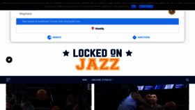 What Lockedonjazz.net website looked like in 2019 (4 years ago)