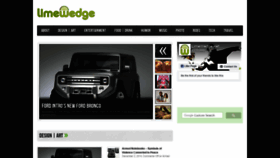 What Limewedge.net website looked like in 2019 (4 years ago)