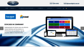 What Laserdigital.com.br website looked like in 2019 (4 years ago)