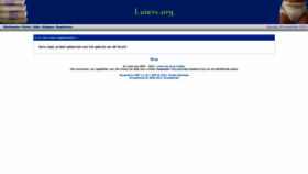 What Luierforum.nl website looked like in 2019 (4 years ago)