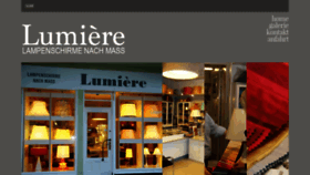 What Lumiere-lampenschirme.de website looked like in 2019 (4 years ago)