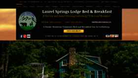 What Laurelspringslodge.com website looked like in 2019 (4 years ago)