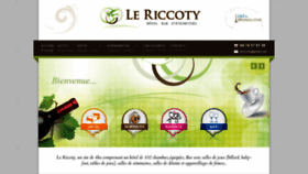 What Lericcoty.fr website looked like in 2019 (4 years ago)