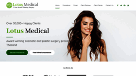 What Lotusmedicalinternational.com website looked like in 2019 (4 years ago)