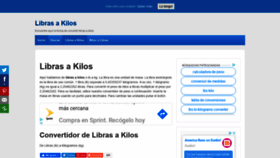 What Librasakilos.com website looked like in 2019 (4 years ago)