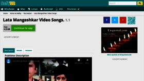 What Lata-mangeshkar-video-songs.soft112.com website looked like in 2019 (4 years ago)