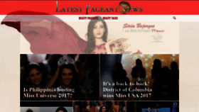 What Latestpageantnews.com website looked like in 2019 (4 years ago)