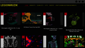 What Legionmuzik.download website looked like in 2019 (4 years ago)