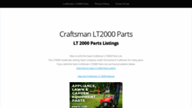 What Lt2000parts.com website looked like in 2019 (4 years ago)