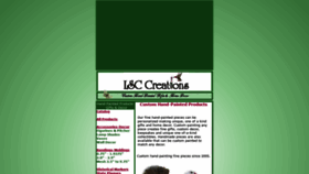 What Lsccreations.com website looked like in 2019 (4 years ago)