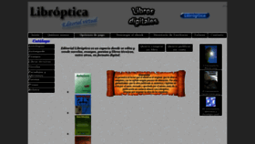 What Libroptica.com website looked like in 2019 (4 years ago)