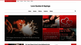 What Lovingquotes.net website looked like in 2019 (5 years ago)