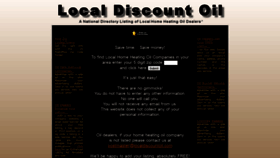 What Localdiscountoil.com website looked like in 2019 (4 years ago)