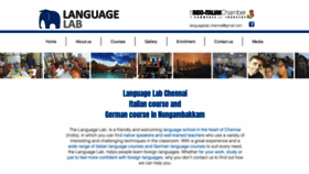 What Languagelabchennai.com website looked like in 2019 (4 years ago)