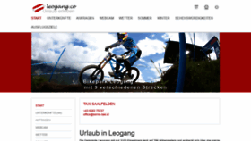 What Leogang.co website looked like in 2019 (4 years ago)