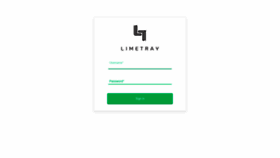 What Login.limetray.com website looked like in 2019 (4 years ago)