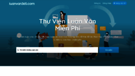 What Luanvan365.com website looked like in 2019 (4 years ago)