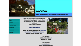 What Lucysplace.com website looked like in 2019 (4 years ago)
