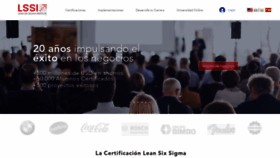 What Lssi-spanish.org website looked like in 2019 (4 years ago)