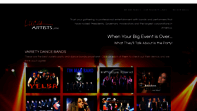 What Lucasartistmanagement.com website looked like in 2019 (4 years ago)