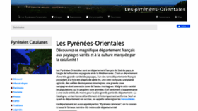 What Les-pyrenees-orientales.com website looked like in 2019 (4 years ago)